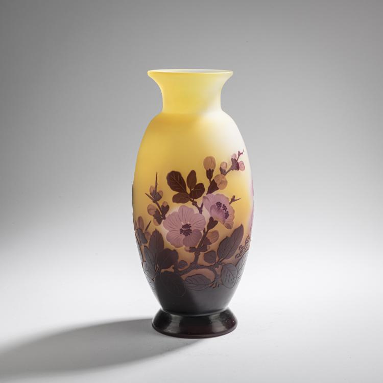 Bild 2 zu Objekt, Vase 'Cognassier du Japon', 1925-36, Gall&eacute;, Nancy, 168A 163