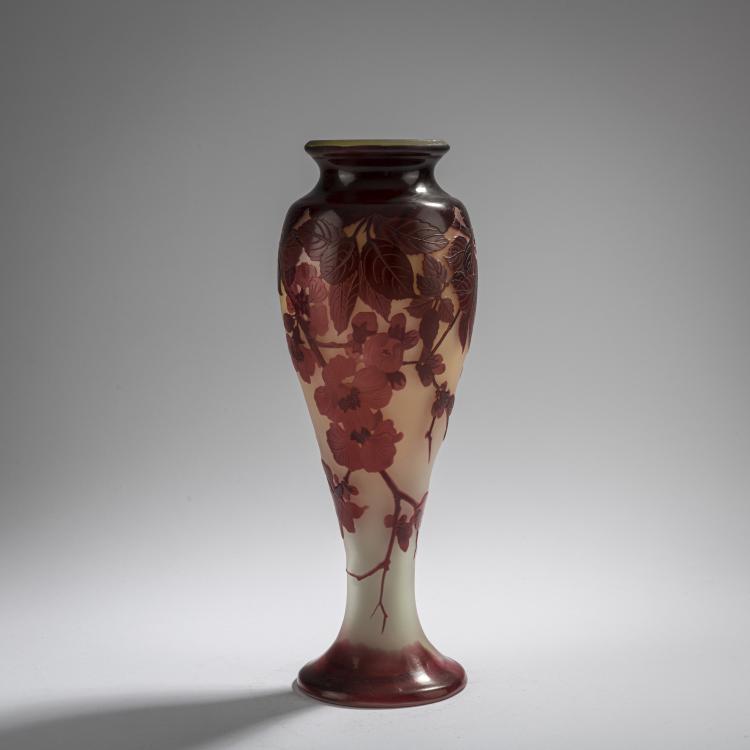 Hauptbild zu Objekt, Vase 'Cognassier du Japon', 1925-36, Gall&eacute;, Nancy, 168A 164