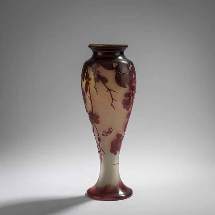 Bild 1 zu Objekt, Vase 'Cognassier du Japon', 1925-36, Gall&eacute;, Nancy, 168A 164