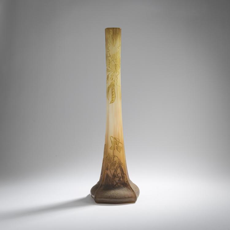 Bild 1 zu Objekt, Berluze 'Mange-tout', c. 1915, Daum Fr&egrave;res, Nancy, 168A 81