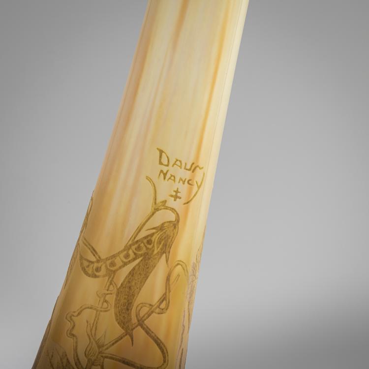 Bild 3 zu Objekt, Berluze 'Mange-tout', c. 1915, Daum Fr&egrave;res, Nancy, 168A 81