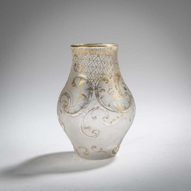 Bild 2 zu Objekt, Small vase 'Paysage lacustre', c. 1893, Daum Fr&egrave;res, Nancy, 168A 32