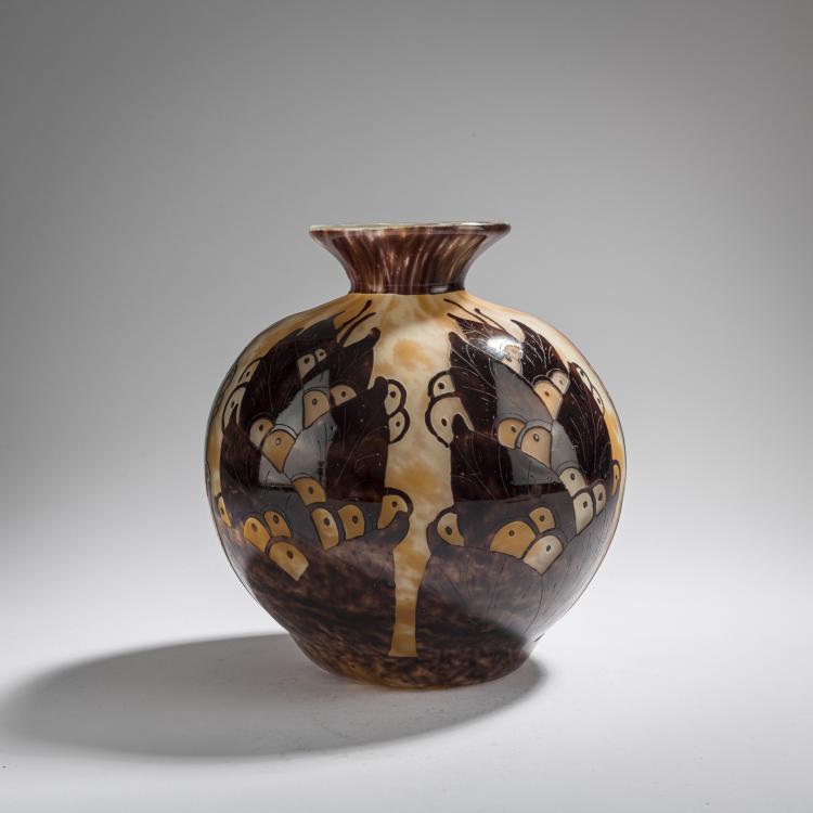 Bild 1 zu Objekt, Vase 'Lauriers', 1924-27, Schneider, Epinay-sur-Seine, 168A 238