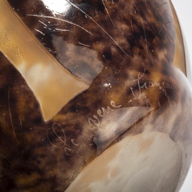 Bild 3 zu Objekt, Vase 'Lauriers', 1924-27, Schneider, Epinay-sur-Seine, 168A 238