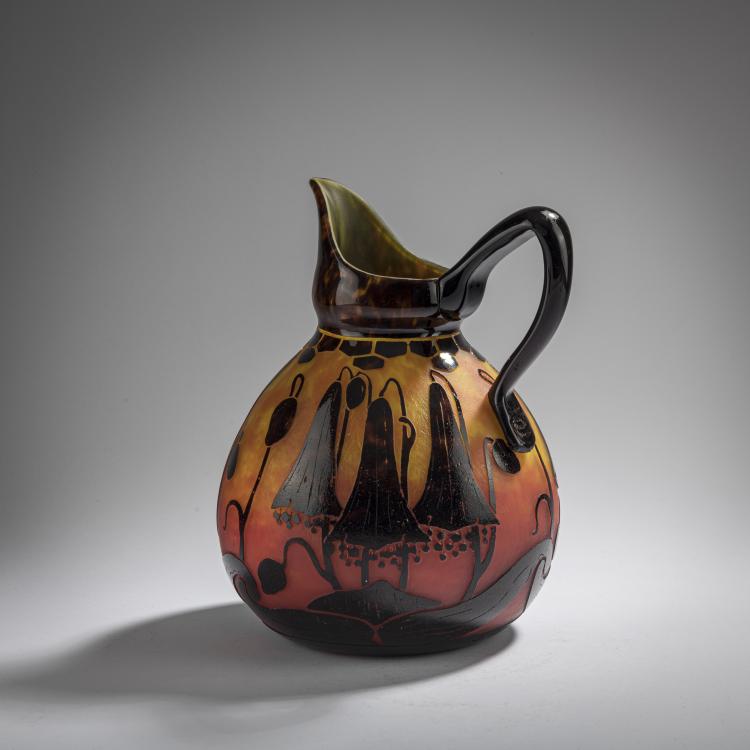 Bild 3 zu Objekt, 'Campanules' jug, 1922-25, Schneider, Epinay-sur-Seine, 168A 233
