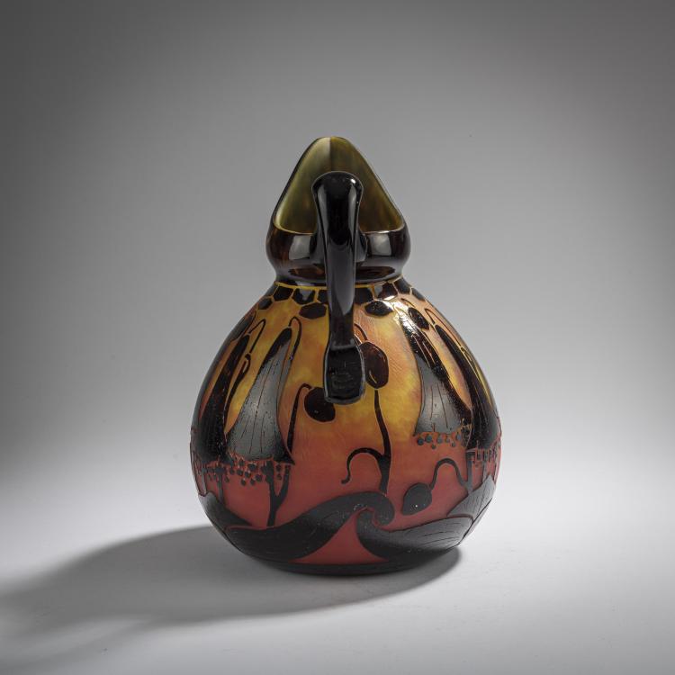 Bild 4 zu Objekt, 'Campanules' jug, 1922-25, Schneider, Epinay-sur-Seine, 168A 233