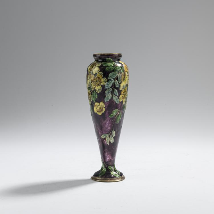Hauptbild zu Objekt, Kleine Vase, vor 1936, Jules Robert Sarlandie, Sarlandie, Jules, Limoges, 168C 637