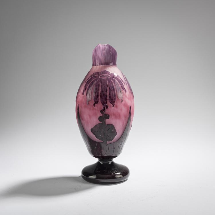 Bild 1 zu Objekt, 'Dahlias' jug, 1923-26, Schneider, Epinay-sur-Seine, 168A 236