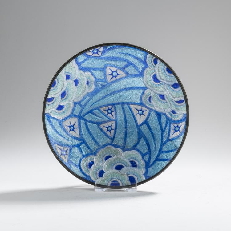 Hauptbild zu Objekt, Decorative plate, pre- 1956, Camille Faur&eacute;, Faur&eacute;, Camille, Limoges, 168C 622