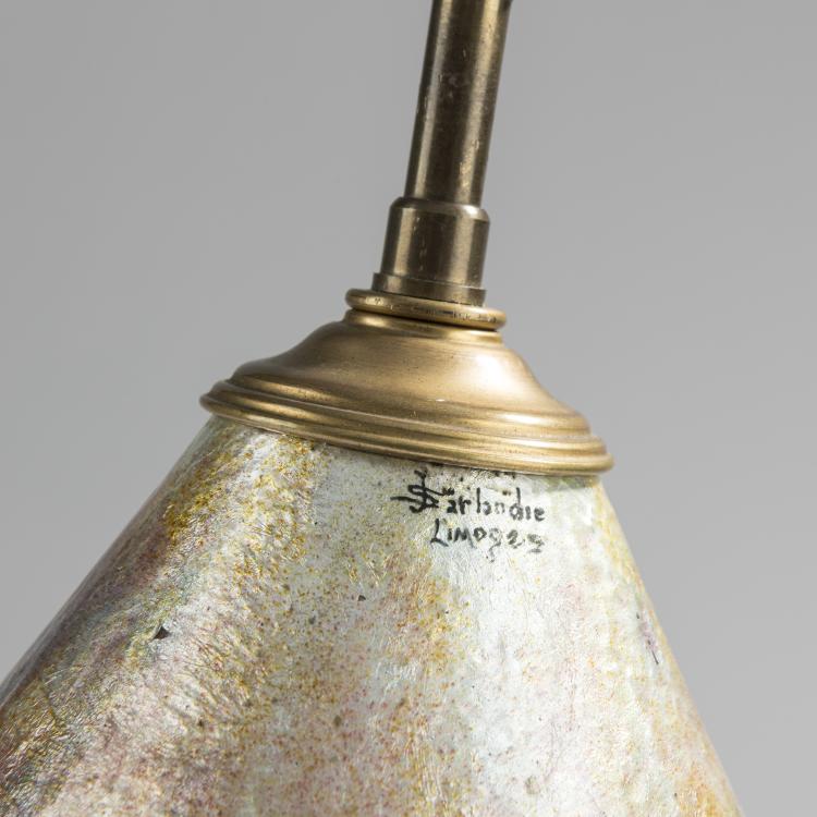 Bild 4 zu Objekt, Lampenfu&szlig;, vor 1936, Jules Robert Sarlandie, Sarlandie, Jules, Limoges, 168C 645