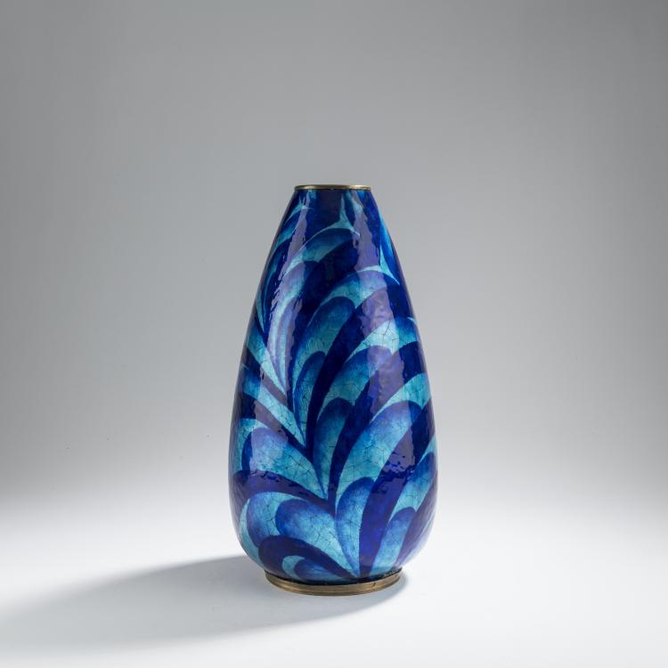 Hauptbild zu Objekt, Gro&szlig;e Vase, um 1936, Sarlandie, Limoges, 168C 650