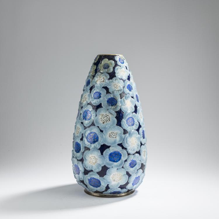 Hauptbild zu Objekt, Gro&szlig;e Vase, vor 1936, Jules Robert Sarlandie, Sarlandie, Jules, Limoges, 168C 646
