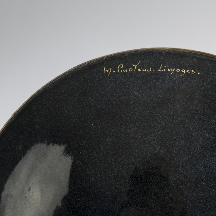 Bild 2 zu Objekt, Decorative plate, 1980s, Mauricette Pinoteau, Pinoteau, Mauricette, Limoges, 168C 633
