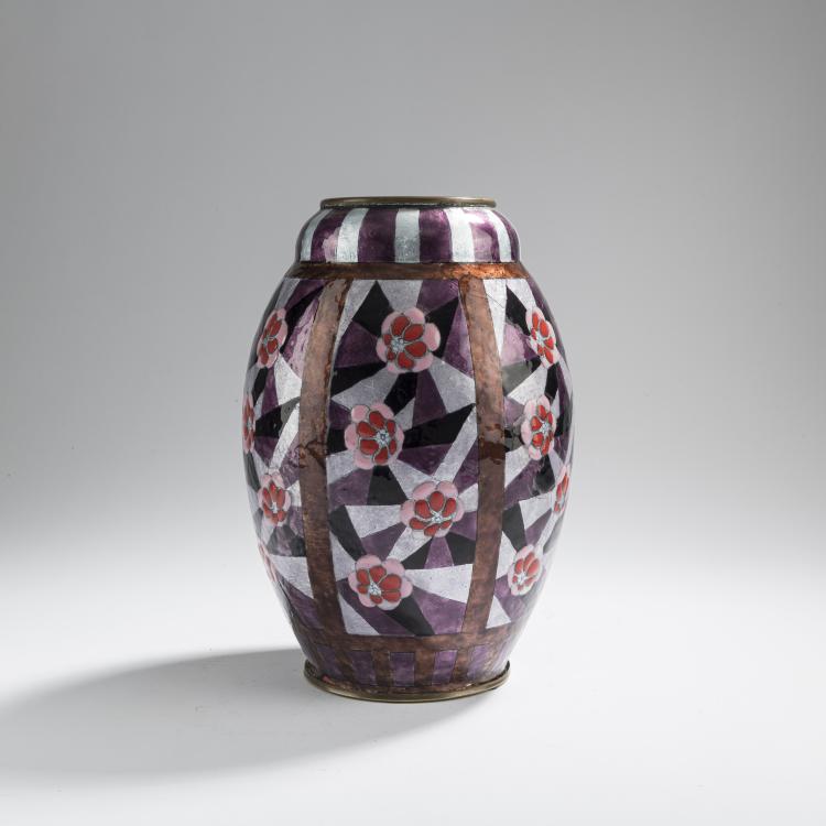 Hauptbild zu Objekt, Vase, vor 1936, Jules Robert Sarlandie, Sarlandie, Jules, Limoges, 168C 647