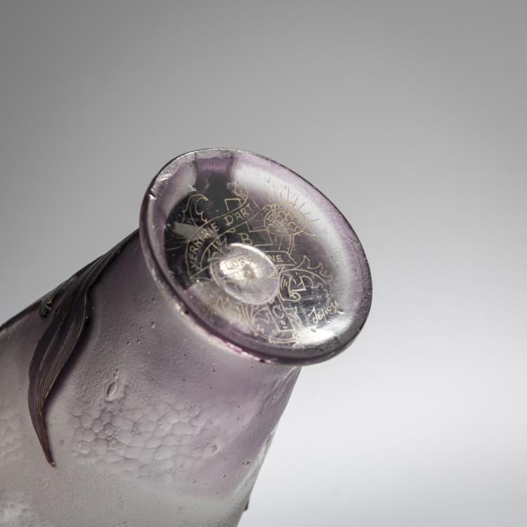 Bild 3 zu Objekt, Vase 'Campanules', 1897-1903, Burgun, Schverer & Co., Meisenthal, Verrerie d'Art de Lorraine, 168A 13