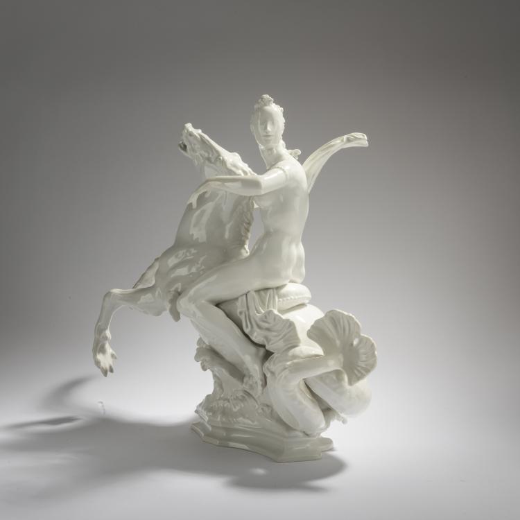 Bild 2 zu Objekt, 'Riding Naiad' from the centerpiece 'Birth of Beauty', 1940-42, Paul Scheurich, Berlin, KPM, 168C 535