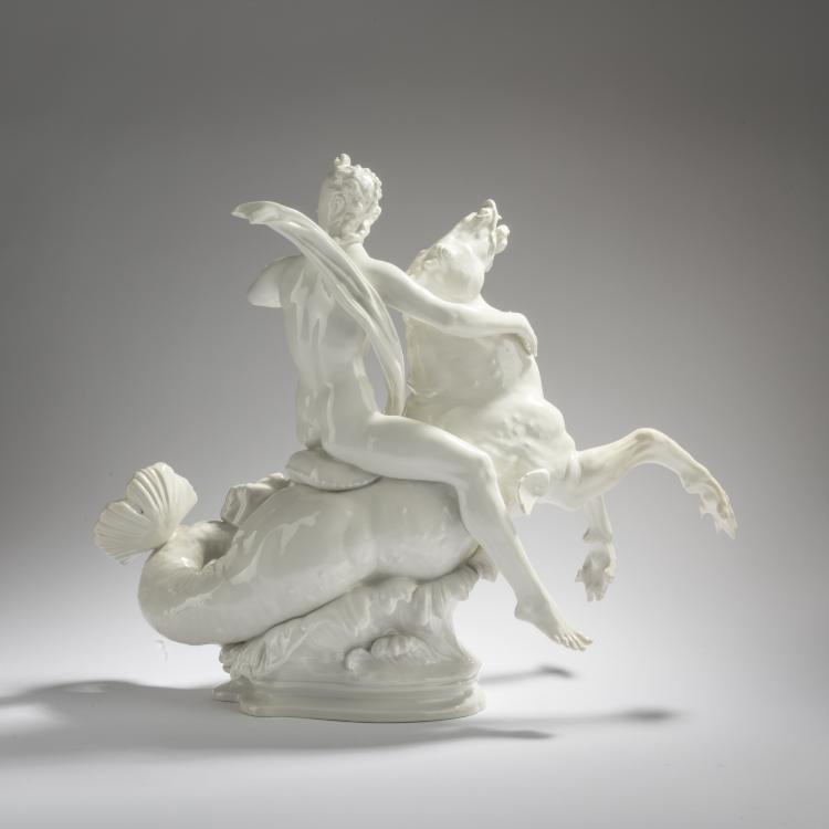 Bild 4 zu Objekt, 'Riding Naiad' from the centerpiece 'Birth of Beauty', 1940-42, Paul Scheurich, Berlin, KPM, 168C 535
