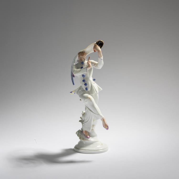 Bild 1 zu Objekt, 'Masked Dancer from The Tales of Hoffmann', 1933, Paul Scheurich, Meissen, Porzellanmanufaktur, 168C 560