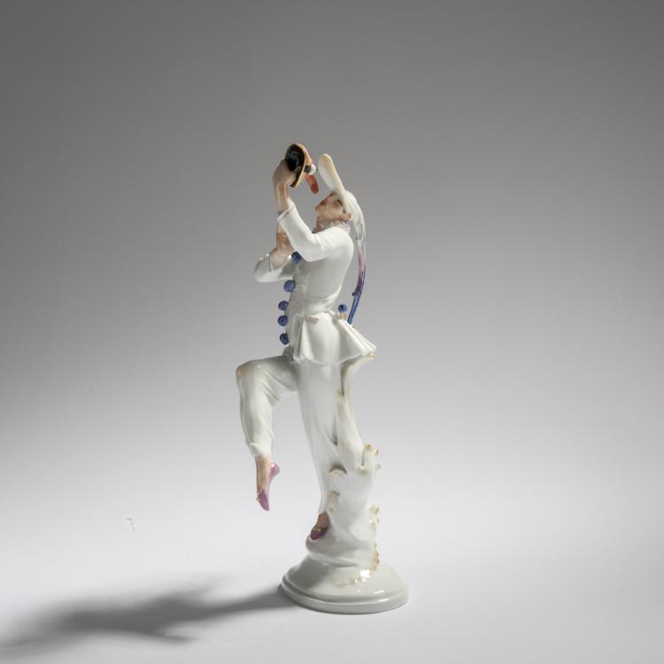 Bild 2 zu Objekt, 'Masked Dancer from The Tales of Hoffmann', 1933, Paul Scheurich, Meissen, Porzellanmanufaktur, 168C 560