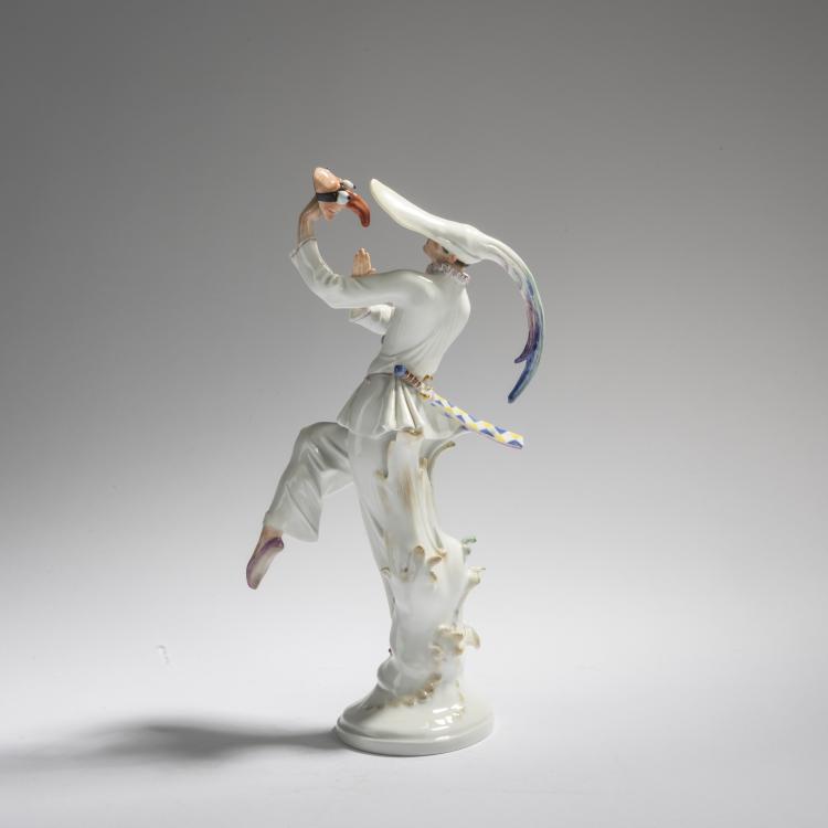 Bild 4 zu Objekt, 'Masked Dancer from The Tales of Hoffmann', 1933, Paul Scheurich, Meissen, Porzellanmanufaktur, 168C 560