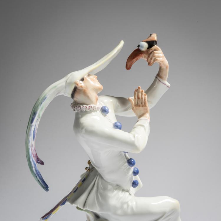 Bild 6 zu Objekt, 'Masked Dancer from The Tales of Hoffmann', 1933, Paul Scheurich, Meissen, Porzellanmanufaktur, 168C 560