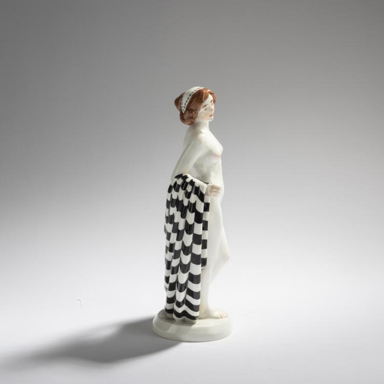 Bild 3 zu Objekt, 'Girl with Scarf', 1913, Karl Theodor Eichler, Meissen, Porzellanmanufaktur, 168C 557