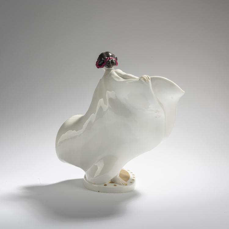 Bild 2 zu Objekt, 'The Dancer Lo&iuml;e Fuller', 1911, Karl Theodor Eichler, Meissen, Porzellanmanufaktur, 168C 556