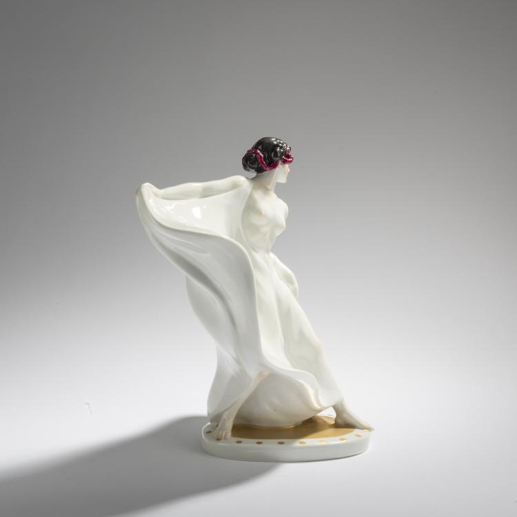 Bild 6 zu Objekt, 'The Dancer Lo&iuml;e Fuller', 1911, Karl Theodor Eichler, Meissen, Porzellanmanufaktur, 168C 556
