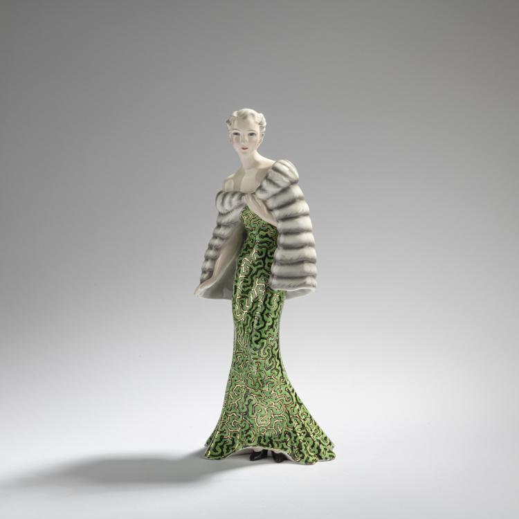 Bild 1 zu Objekt, 'Evening Dress', 1937/38, Claire Herczeg-Weiss, Goldscheider, Wien, 168C 599