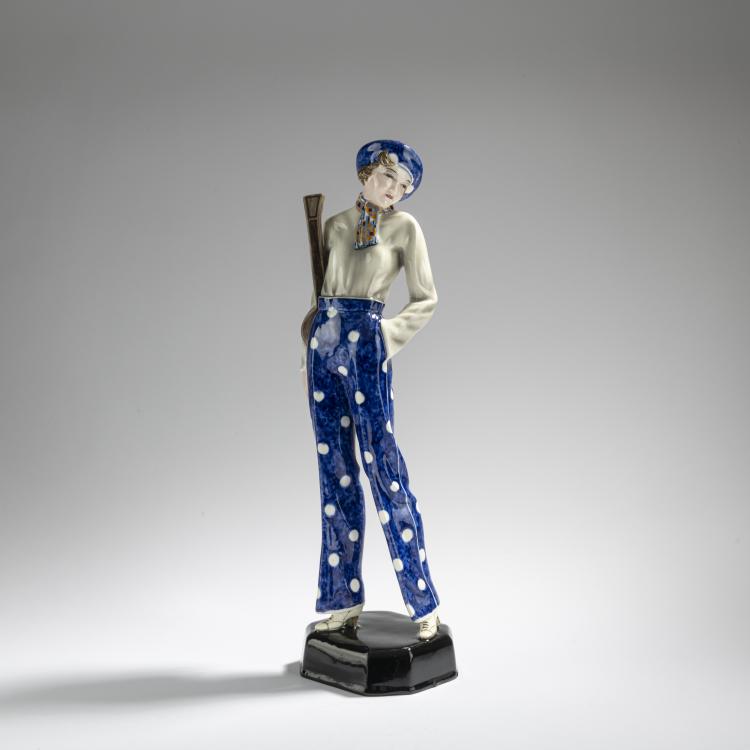 Hauptbild zu Objekt, 'Daisy', um 1930, Stephan Dakon, Goldscheider, Wien, 168C 595