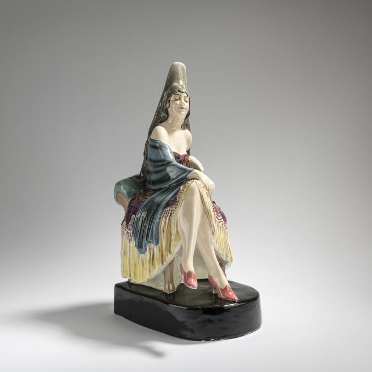 Hauptbild zu Objekt, 'Carmen', um 1925, Josef Lorenzl, Goldscheider, Wien, 168C 587