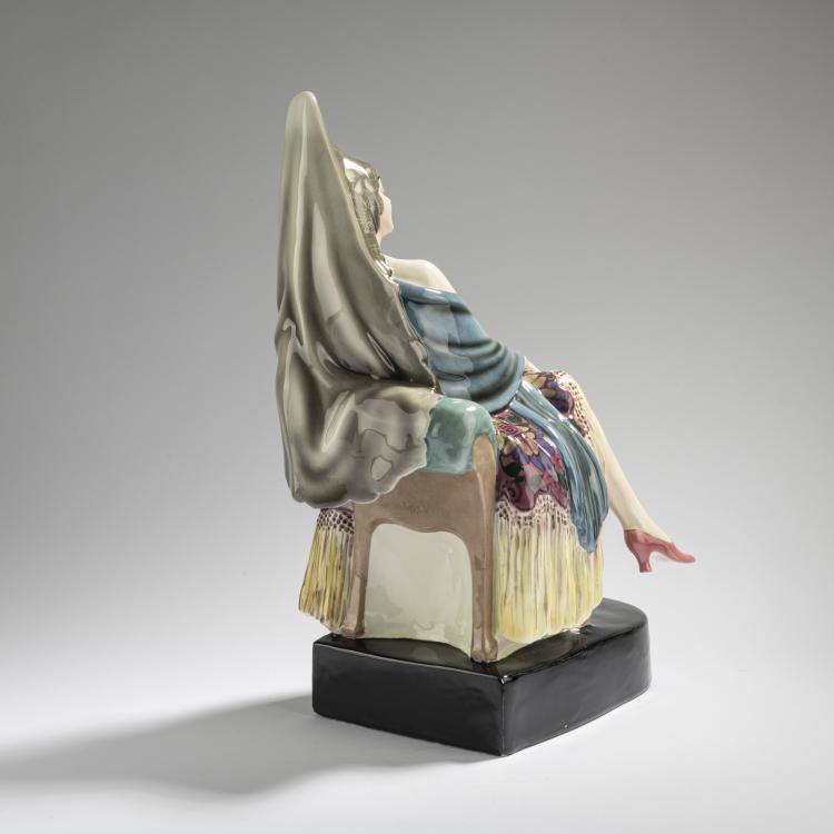 Bild 5 zu Objekt, 'Carmen', um 1925, Josef Lorenzl, Goldscheider, Wien, 168C 587