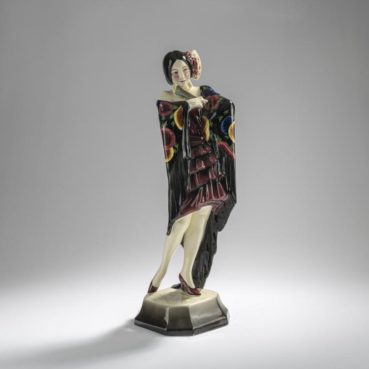 Bild 1 zu Objekt, 'Dolores del Rio as Carmen', c. 1927, Josef Lorenzl, Goldscheider, Wien, 168C 589