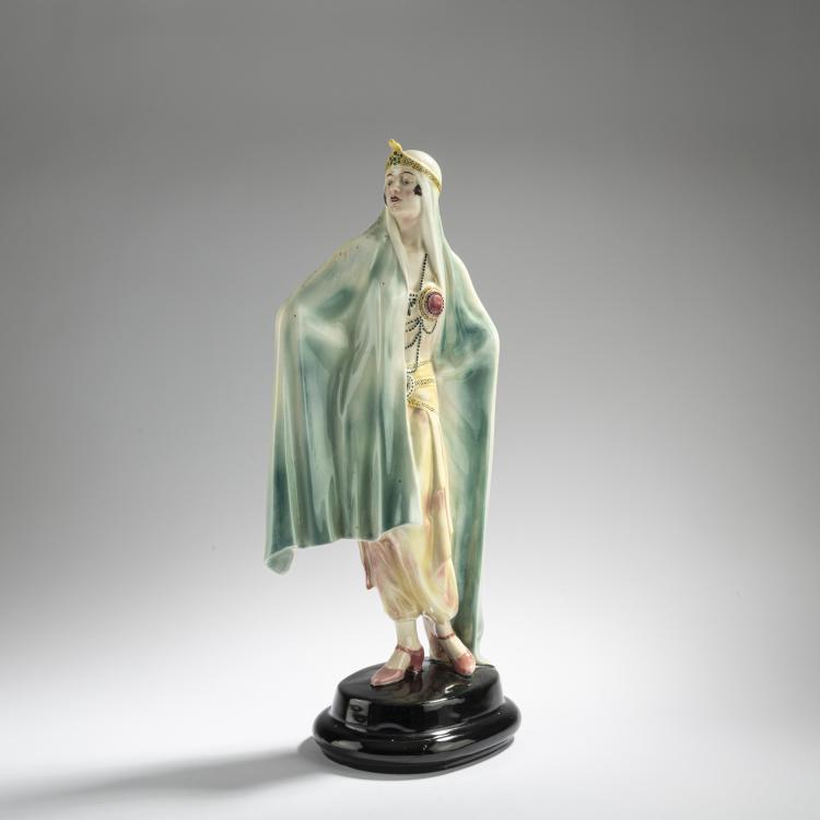 Bild 1 zu Objekt, 'Aida', 1923/24, Josef Lorenzl, Goldscheider, Wien, 168C 583