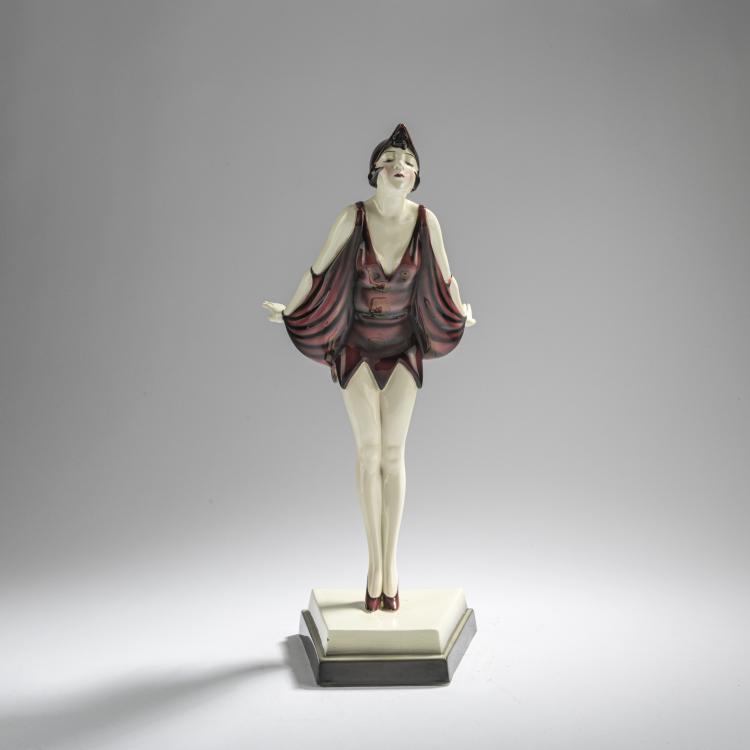 Bild 1 zu Objekt, 'Dolly Sister(s), um 1928, Stephan Dakon, Goldscheider, Wien, 168C 592