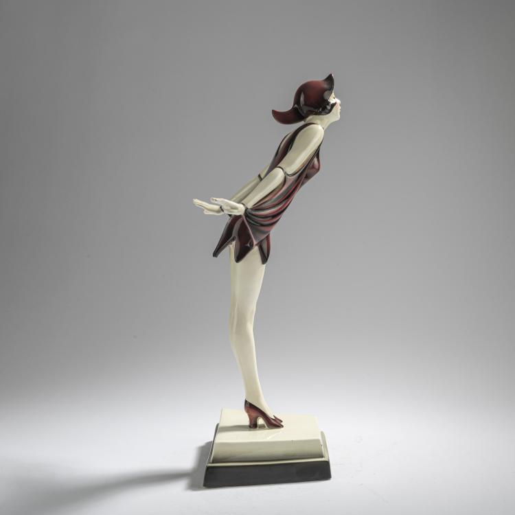 Bild 2 zu Objekt, 'Dolly Sister(s), um 1928, Stephan Dakon, Goldscheider, Wien, 168C 592