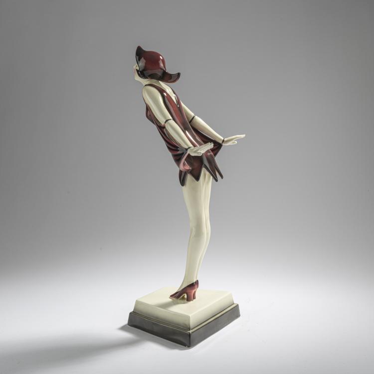 Bild 4 zu Objekt, 'Dolly Sister(s), um 1928, Stephan Dakon, Goldscheider, Wien, 168C 592