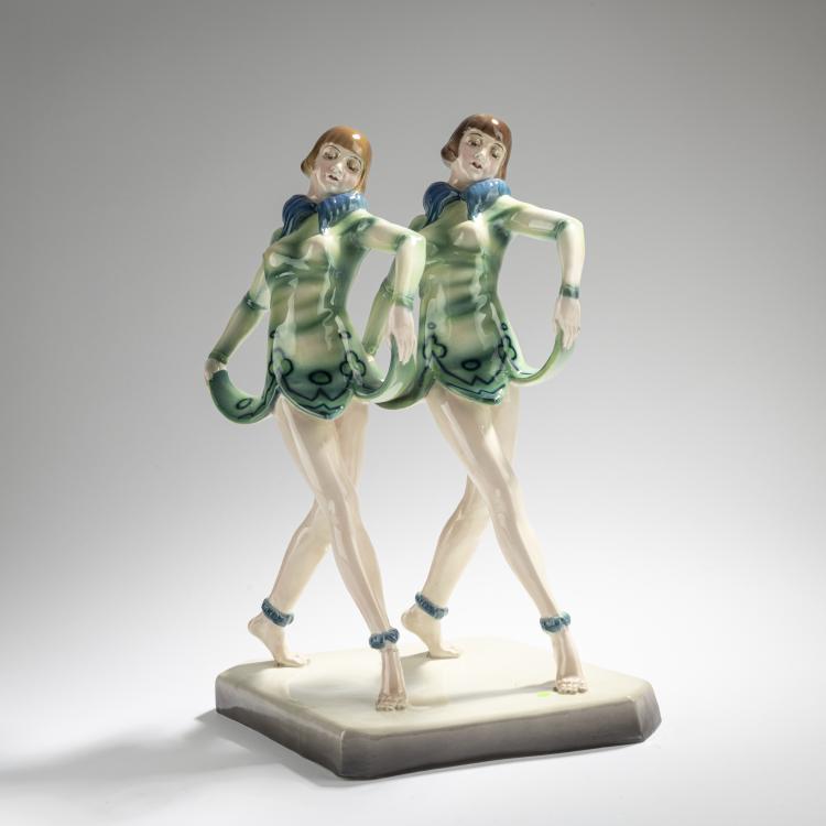 Bild 2 zu Objekt, 'Revue', 1926/27, Stephan Dakon, Goldscheider, Wien, 168C 588