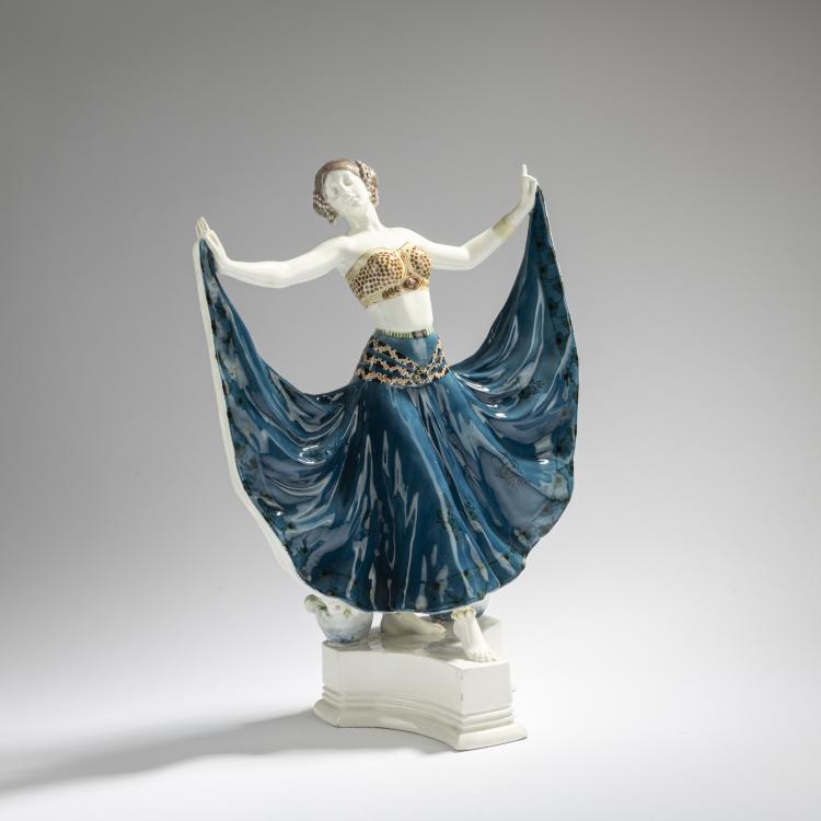 Hauptbild zu Objekt, 'Ruth', 1911/12, Albert Dominique Ros&eacute;, Goldscheider, Wien, 168C 577