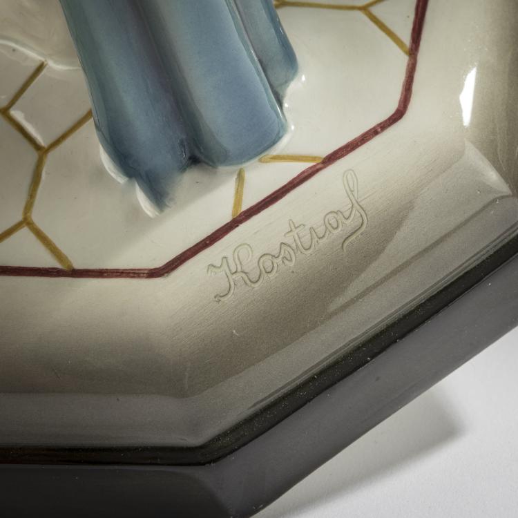 Bild 6 zu Objekt, 'Spanish Shawl', 1928/29, Josef Lorenzl, Goldscheider, Wien, 168C 591