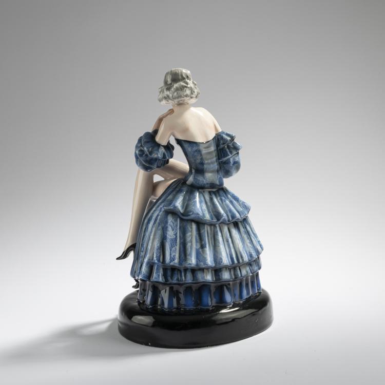 Bild 2 zu Objekt, 'Ballpause', c. 1937, Claire Herczeg-Weiss, Goldscheider, Wien, 168C 602