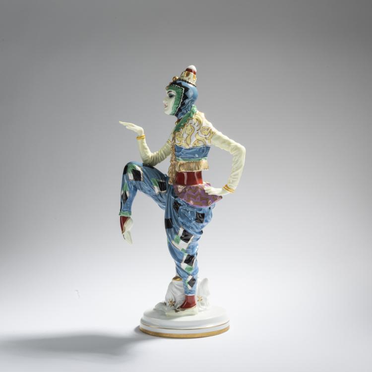 Bild 2 zu Objekt, 'Korean Dance', 1919, Constantin Holzer-Defanti, Rosenthal, Selb, 168C 564