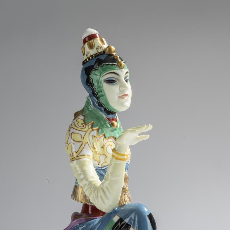 Bild 4 zu Objekt, 'Korean Dance', 1919, Constantin Holzer-Defanti, Rosenthal, Selb, 168C 564