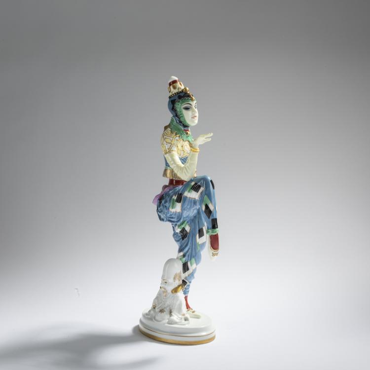 Bild 5 zu Objekt, 'Korean Dance', 1919, Constantin Holzer-Defanti, Rosenthal, Selb, 168C 564