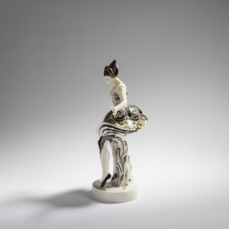 Bild 1 zu Objekt, 'Japanische T&auml;nzerin', 1915/16, Gustav Oppel, Schwarzburg, 168C 571