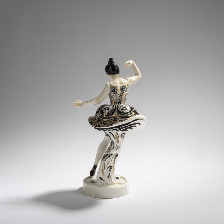 Bild 2 zu Objekt, 'Japanische T&auml;nzerin', 1915/16, Gustav Oppel, Schwarzburg, 168C 571