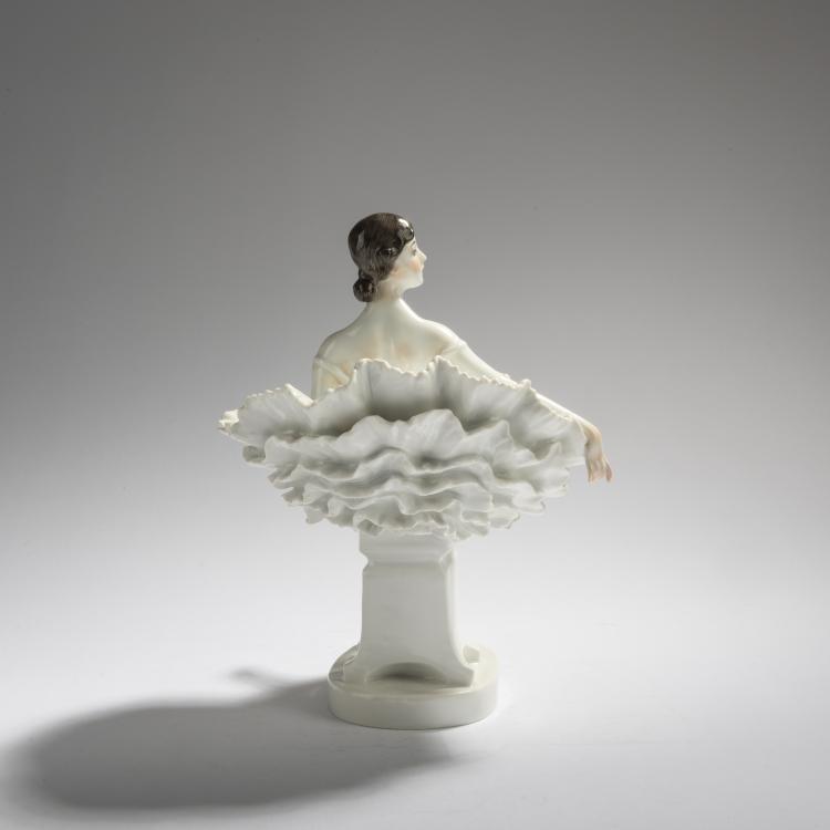 Bild 2 zu Objekt, 'Solo dancer Frida Hess, seated', 1908, Karl Theodor Eichler, Meissen, Porzellanmanufaktur, 168C 551