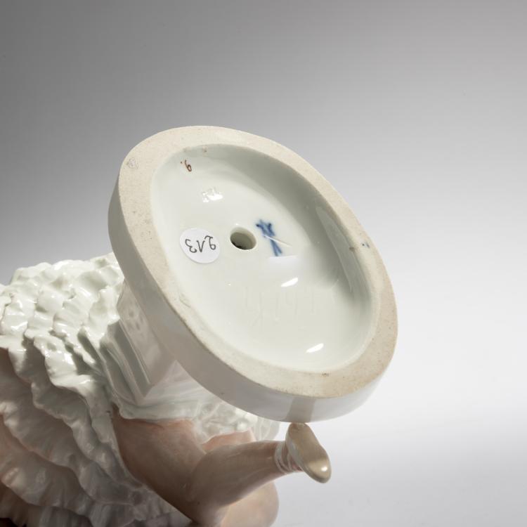 Bild 5 zu Objekt, 'Solo dancer Frida Hess, seated', 1908, Karl Theodor Eichler, Meissen, Porzellanmanufaktur, 168C 551