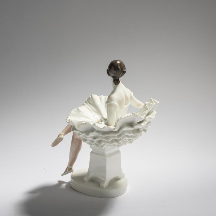 Bild 6 zu Objekt, 'Solo dancer Frida Hess, seated', 1908, Karl Theodor Eichler, Meissen, Porzellanmanufaktur, 168C 551