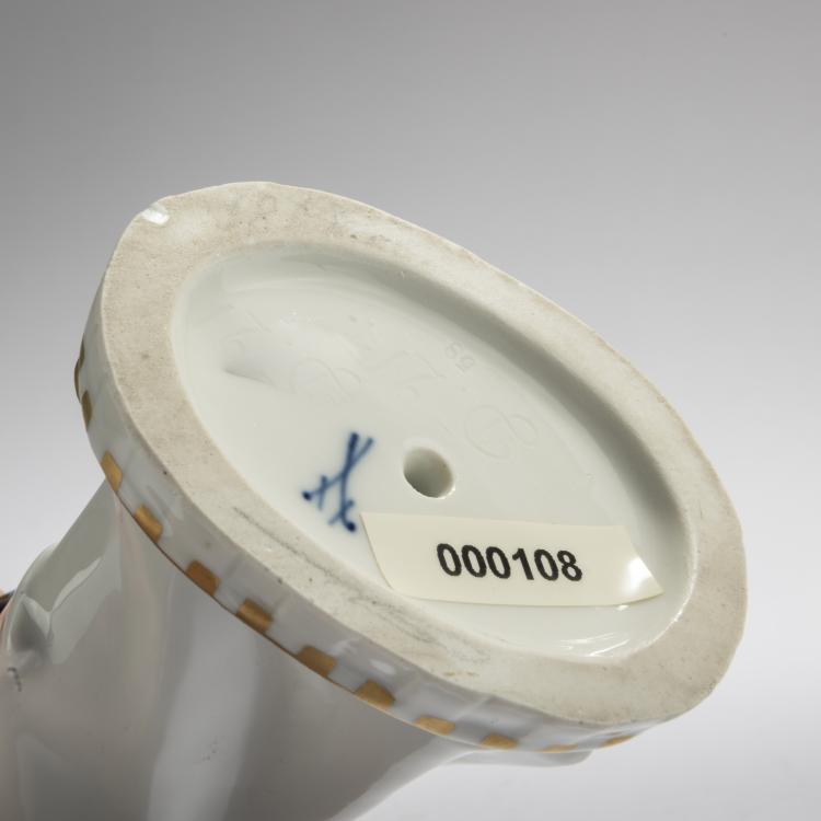 Bild 5 zu Objekt, 'Japanerin mit F&auml;cher', 1913-14, Alfred Otto Adalbert K&ouml;nig, Meissen, Porzellanmanufaktur, 168C 558